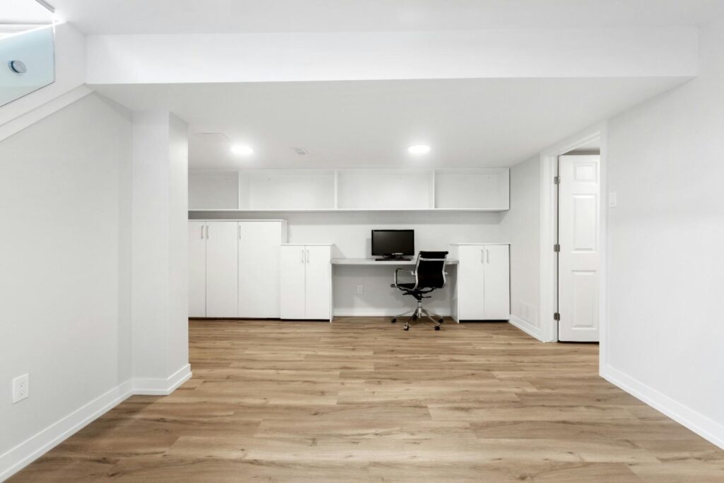 basement home renovation in markham